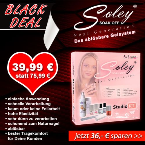 BLACK DEAL: Soley Soak Off Studio Kit